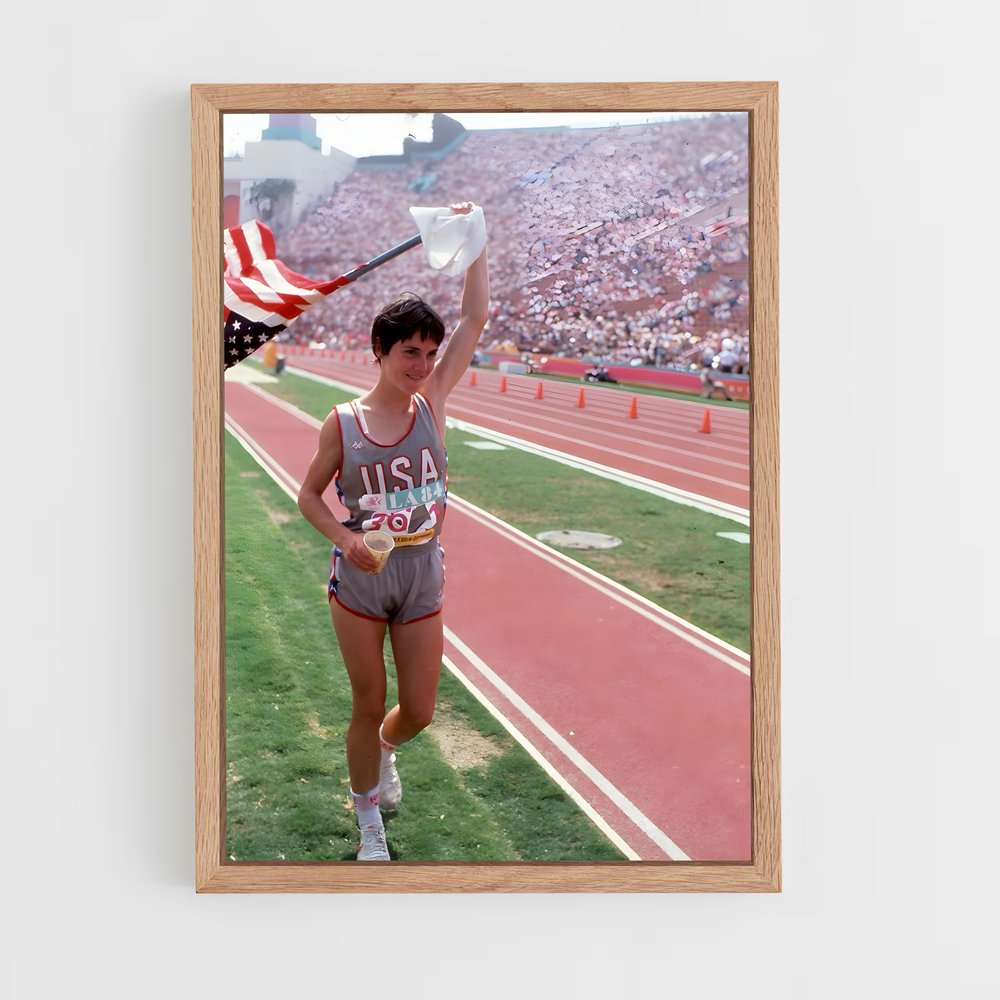 Poster L'Esprit de l'Amérique – affiche Athlétisme (vue 4)
